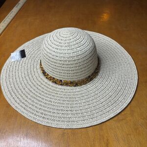 Kensie Winery Sun Garden Wedding Hat New With Tags